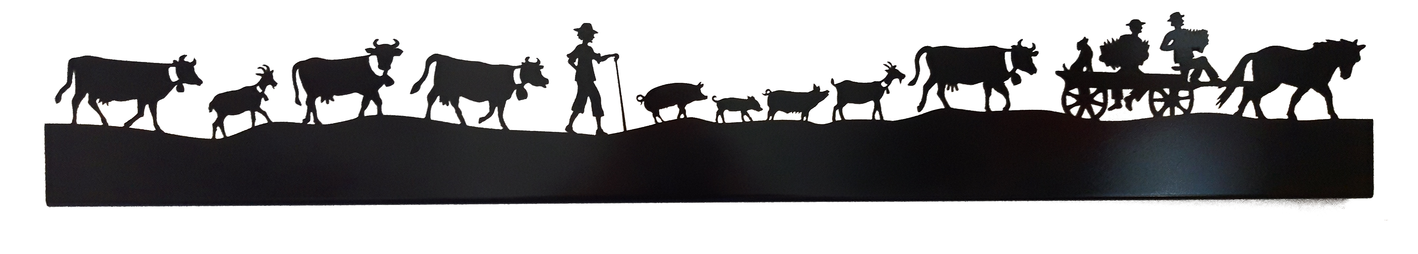 Frise Métal "Char Accordéon"