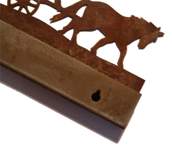 Frise Métal "Combat de Reine" – Image 6