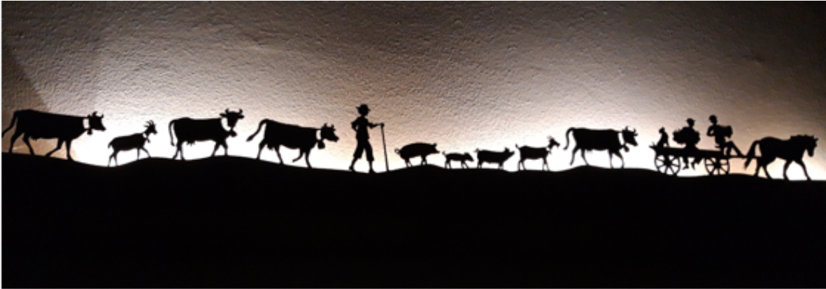 Frise Métal "Combat de Reine" – Image 3