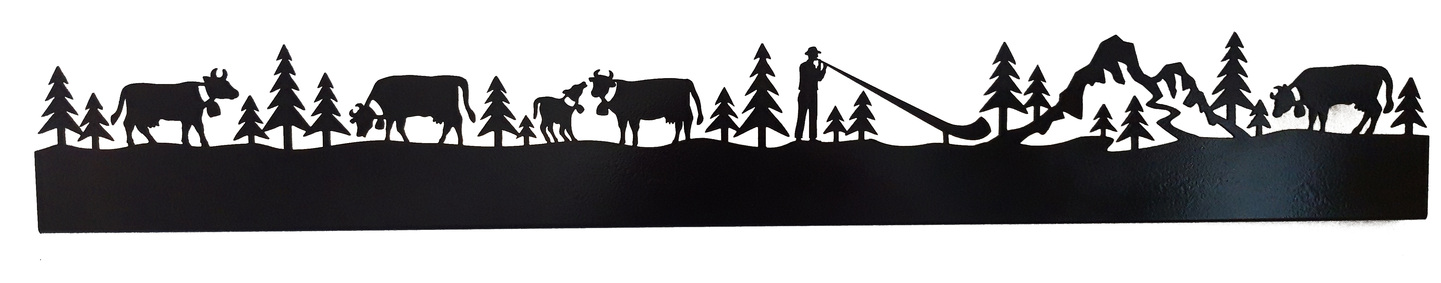 Frise Métal "Cor des Alpes"