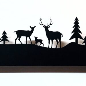 Frise Poya Bougeoir - Cerf