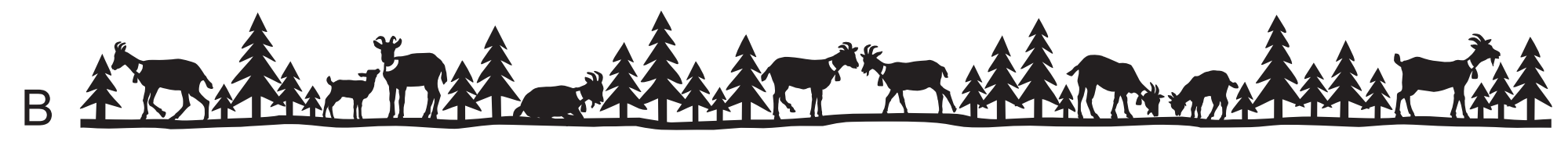 Frises "Chèvres" – Image 2