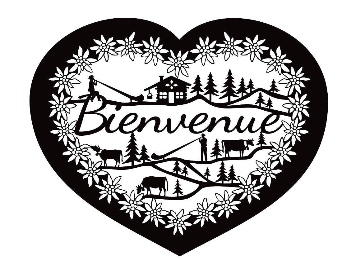 Coeur Bienvenue Cor des Alpes