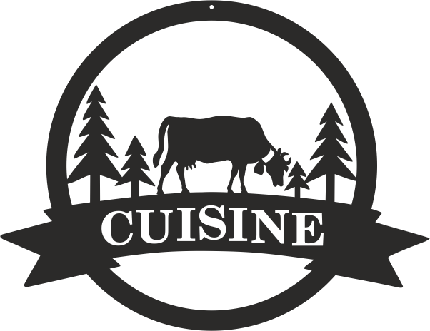 Plaque Porte - Cuisine