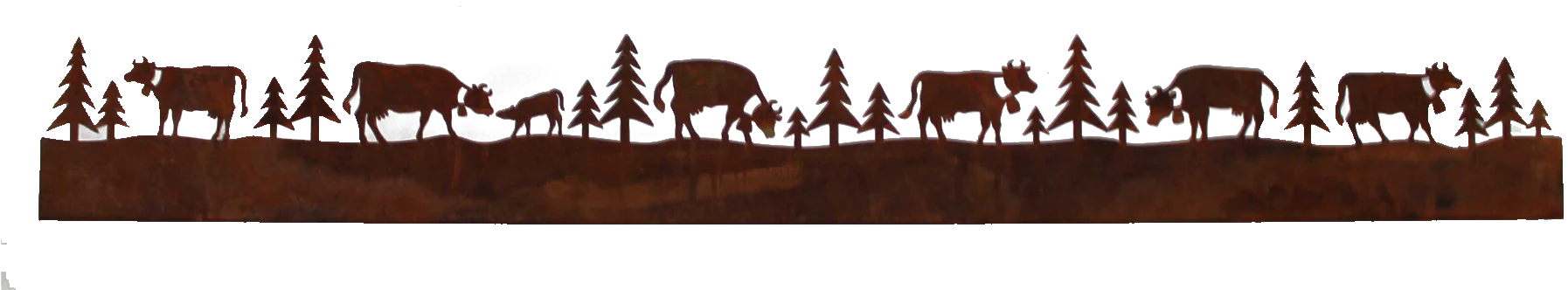 Frise Métal "Vaches"