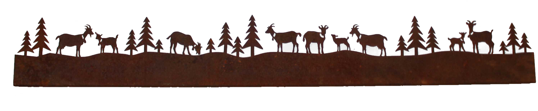Frise Métal "Chèvres" – Image 2
