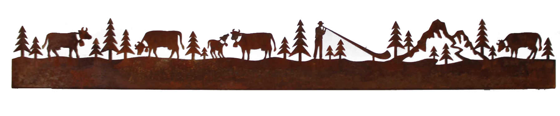 Frise Métal "Cor des Alpes" – Image 2