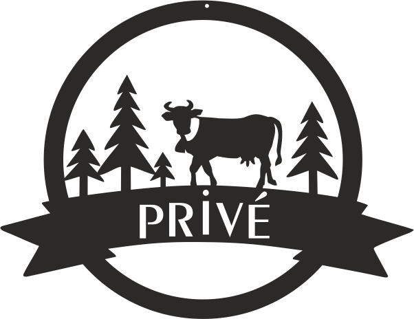 Plaque Porte - Privé