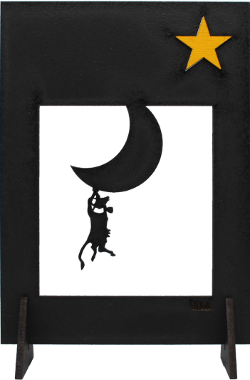 Vache Suspendue Lune